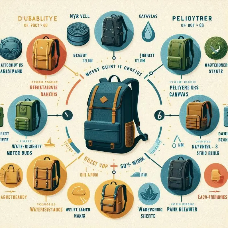 ¿Qué material es mejor para mi mochila?